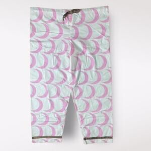 Women's Pink Crescent Print Pajama Pants
